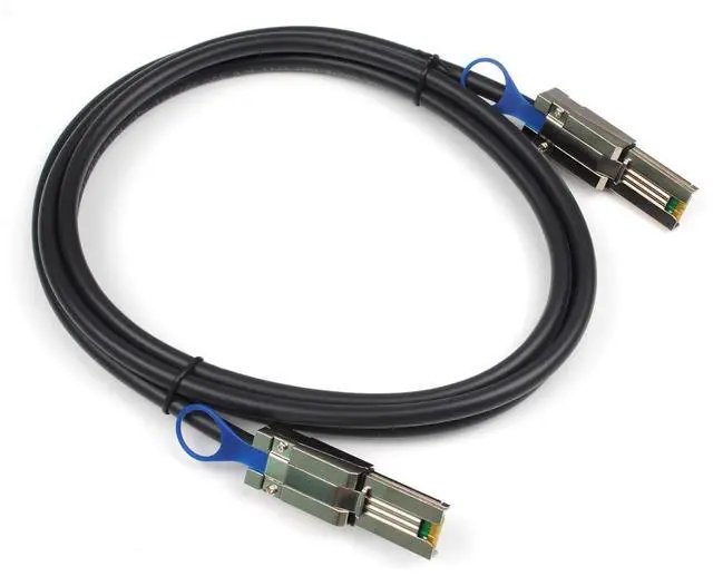 Alt view image 2 of 6 - Heretom Mini SAS26P SFF-8088 to SFF-8088 2M 6.6 feet External Cable Attached SCSI - OEM