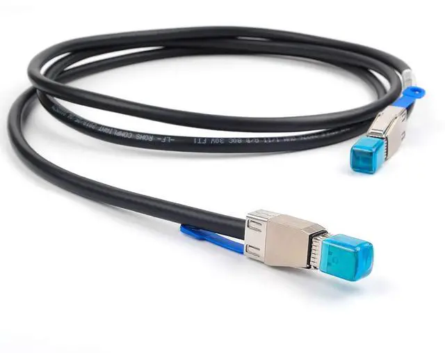 Alt view image 7 of 7 - Heretom 12G External Mini SAS HD SFF-8644 to SFF-8644 Cable, 1-m(3.3ft) - OEM