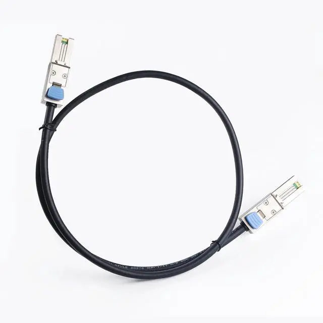 Alt view image 5 of 5 - Heretom External Mini SAS 26pin SFF-8088 Male to Mini SAS 26 SFF-8088 Male Cable 1M - OEM