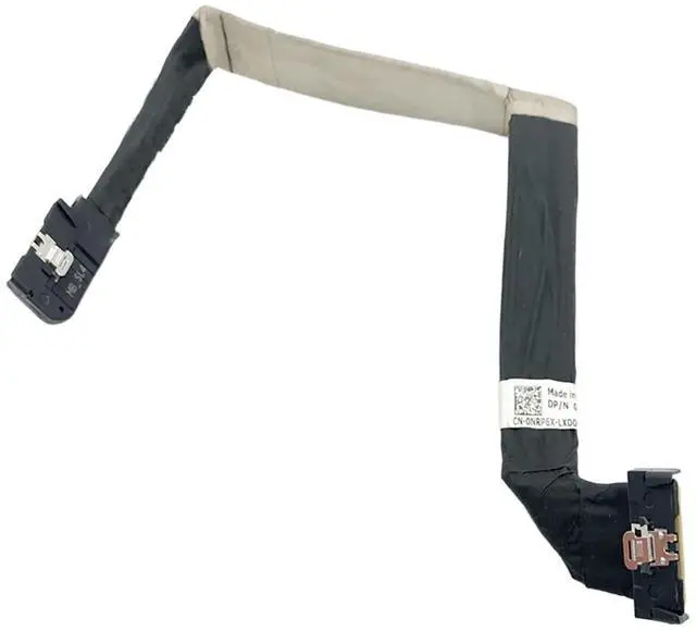 Main image of PCIE5.0 MCIO x8 to MCIO 8i Extension Cable 32Gbps High-Speed Crossings U.2 Hard Disk Cable for Server (Black Straight to Side Bend 35cm)