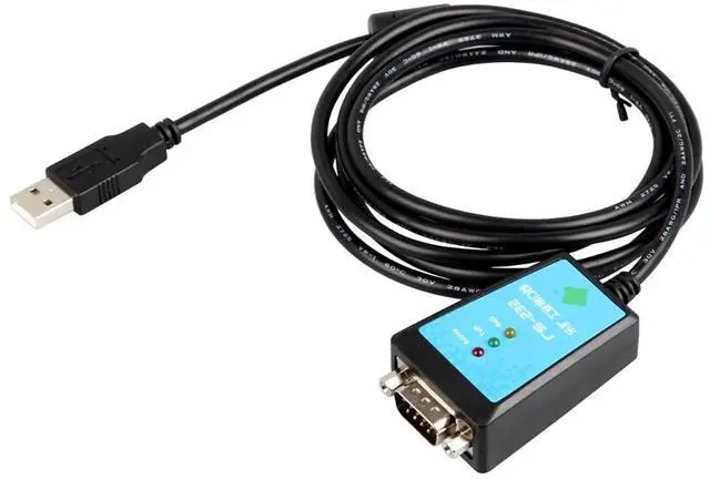 Alt view image 3 of 5 - USB to RS232 Serial Cable 1.8M FTDI Chipset DB9 COM Port Converter Adapter, Industrial-Grade USB to Serial Converter with Surge & ESD Protection, Compatible with Windows/Linux/Mac OS