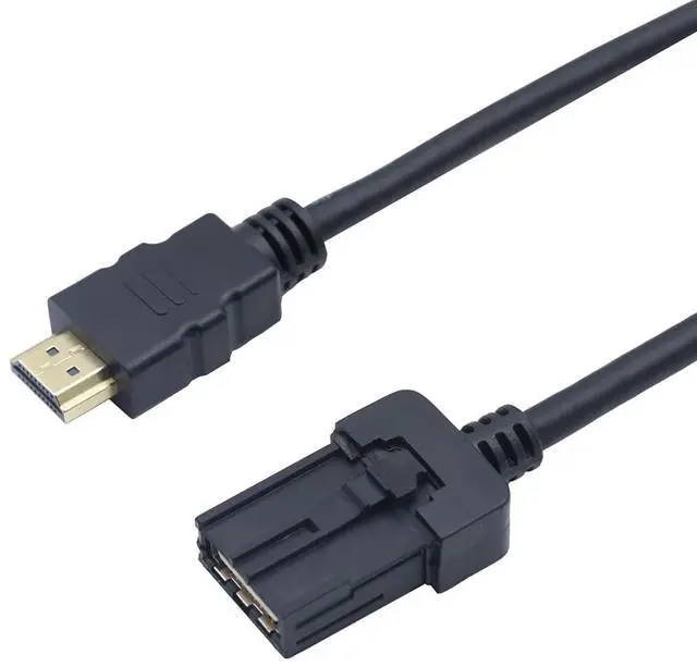 Main image of High-Definition E Type Male to AM Male Car 4K Audio Video Cable \u2013 Compatible with HDMI 2.0, Anti-Vibration High Speed Digital Multimedia Connector, Supports 4K Ultra HD (5M)
