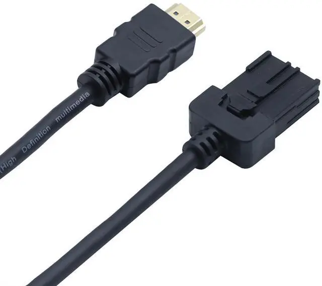 Alt view image 5 of 5 - High-Definition E Type Male to AM Male Car 4K Audio Video Cable \u2013 Compatible with HDMI 2.0, Anti-Vibration High Speed Digital Multimedia Connector, Supports 4K Ultra HD (5M)