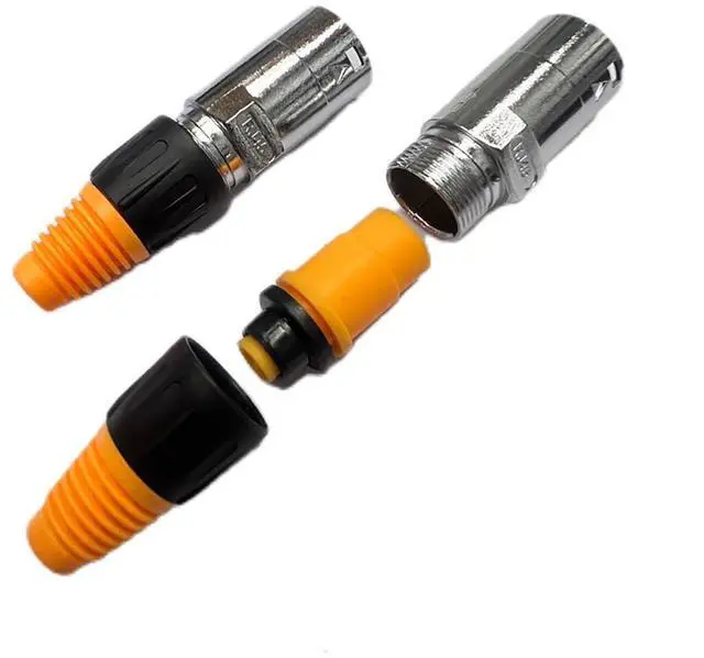 Alt view image 7 of 7 - RJ45 Shielded Panel Mount Connector Waterproof Cat6/Cat5e Ethernet Female to Female Coupler, 8P8C Network Socket with Gold-Plated Contacts and Thermoplastic Housing (1)