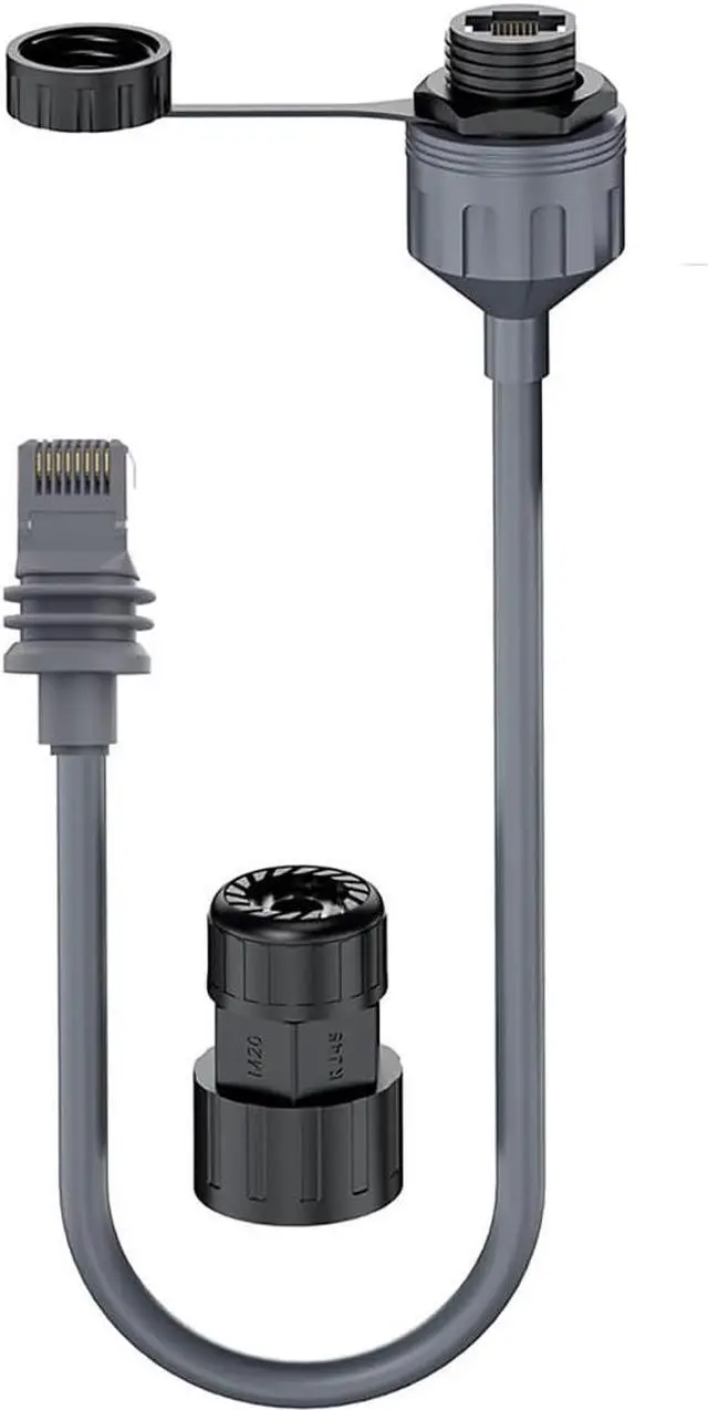 Alt view image 6 of 6 - Ethernet Adapter RJ45 Coupler  GIGA-BIT Waterproof Network Cable Connector, IP68 Rated, Compatible with Starlink V3 Communication Cables