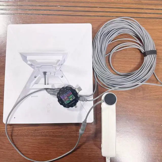 Alt view image 4 of 6 - Mini Car Charger to 30 V 2 A Power Adapter Cable 12 to 24 V Input 12 cm 18 AWG Pure Copper Supports up to 23 m DC Run Compatible with Starlink Mini Gray