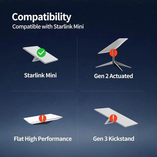 Alt view image 2 of 7 - 12V-24V Car Power Adaper to DC Power Cable with LED Switch, Compatible with Starlink Mini, Pure Copper 18AWG Wire, Low Voltage Drop \u2013 Not for Gen 2/Gen 3 Models (78.74, Inches)