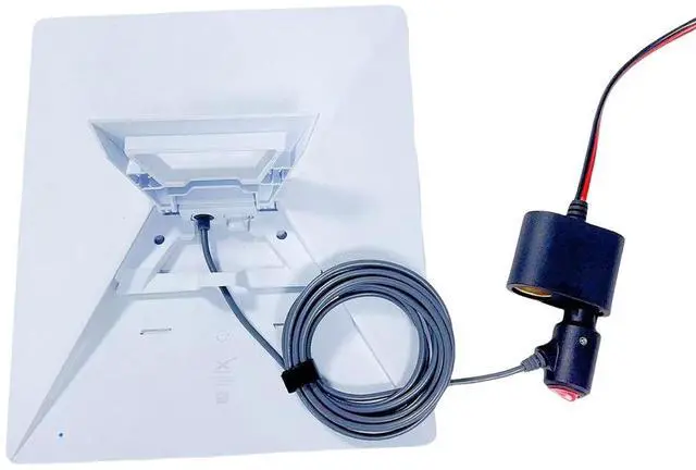 Alt view image 6 of 7 - 12V-24V Car Power Adaper to DC Power Cable with LED Switch, Compatible with Starlink Mini, Pure Copper 18AWG Wire, Low Voltage Drop \u2013 Not for Gen 2/Gen 3 Models (78.74, Inches)