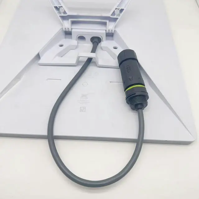 Alt view image 2 of 7 - 1Piece CAT6 Extension Cable with 8P8C Connector, Compatible with Starlink Gen 3, 0.305M/12in Length, IP68 Waterproof, Pure Copper Core, Zinc Alloy Module, 1000M Protocol Support