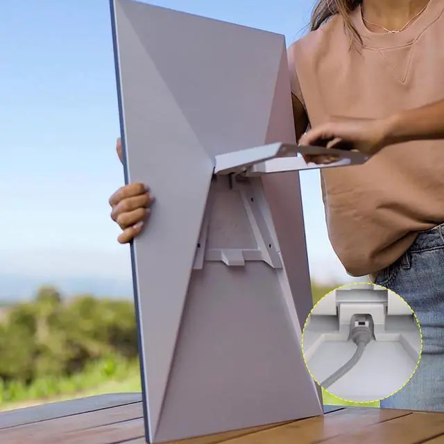 Alt view image 4 of 7 - 1Piece CAT6 Extension Cable with 8P8C Connector, Compatible with Starlink Gen 3, 0.305M/12in Length, IP68 Waterproof, Pure Copper Core, Zinc Alloy Module, 1000M Protocol Support