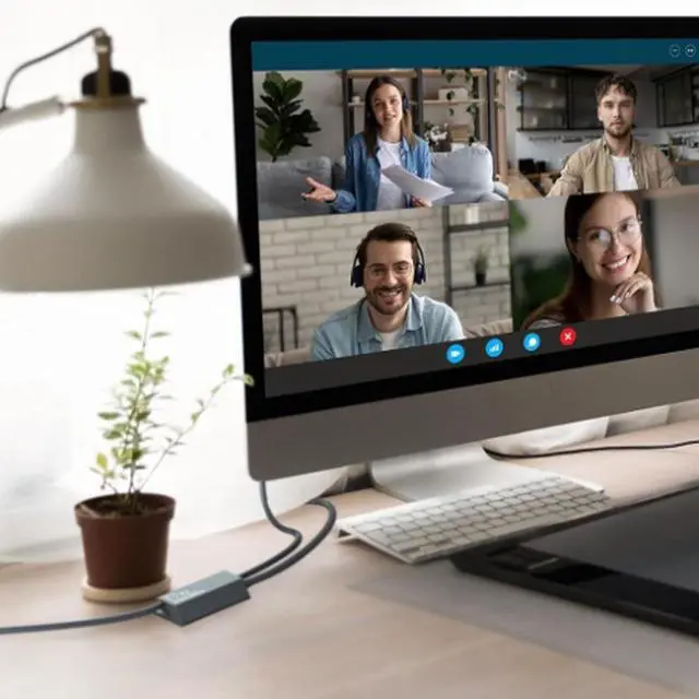 Alt view image 5 of 7 - Ethernet Adapter Gen2 Compatible with Starlink Router and Dish, Type-D Mini Plug to RJ45 GIGA-BIT LAN Adapter, 3FT Heavy-Duty, Compatible with PC, TV, Game Console, Printer, VoIP, Camera