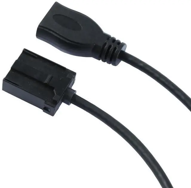 Alt view image 5 of 6 - Type E Male to AF Female Cable \u2013Compatible with HDMI Automotive-Grade 4K Ultra HD Video Transmission Cable (27.56, Inches)