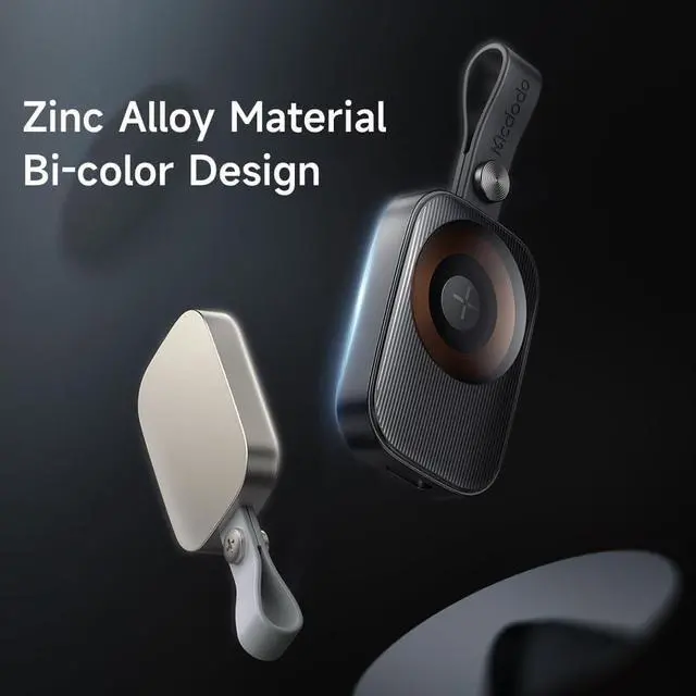 Alt view image 7 of 7 - Mcdodo Portable A-PPLE Watch Magnetic Charger with Lanyard, iwatch Portable Wireless Charger for A-PPLE Watch Series10/9/8/7/6/5/4/3/2/SE/UItra 2/Ultra, Mini&Lightweight(White)