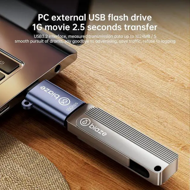 Alt view image 7 of 7 - USB C to USB Adapter 2 Pack, USB-C OTG Connector 10Gbps, Type-C Male to USB 3.2 Female Converter for Flash Drive, Keyboard, Mouse, Smartphone, Tablet, Car Charger