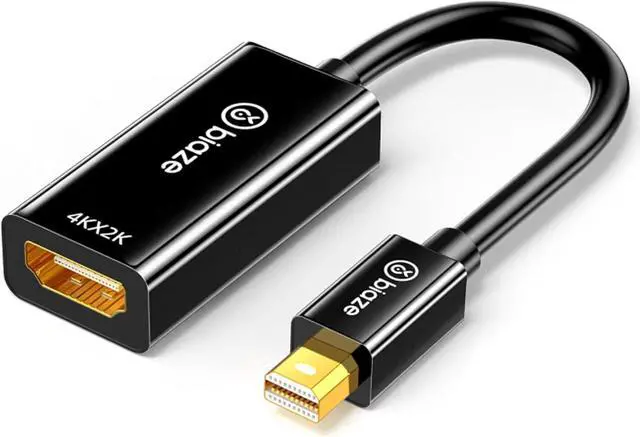 Main image of Mini DisplayPort to HDMI Converter for MacBook Pro/Air/Microsoft Surface Pro/D-ell/H-P Thunderbolt to HDMI Adapter 4K@60Hz, Projector Display Adapter, (Mini DisplayPort to HDMI Converter)