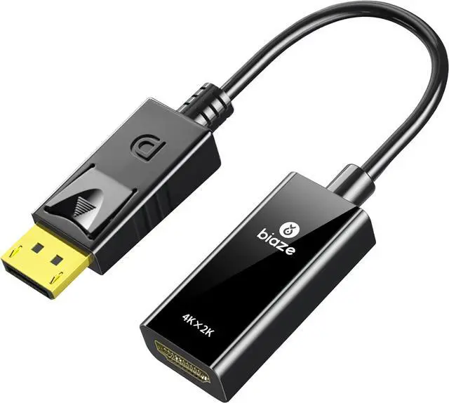 Main image of DisplayPort to HDMI Adapter for MacBook Pro/Air - Supports External GPU and Dual Display, HD Converter for Apple Laptops to TV/Projector/Screen, (DisplayPort to HDMI Adapter)