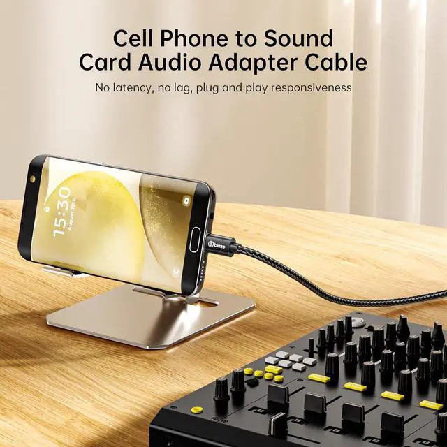 Alt view image 7 of 7 - USB-C to Micro USB Cable, 5FT/1.5M OTG Data Transfer and Fast Charging Cord, Type-C Male to Micro USB Male for Android Phones, Bluetooth Headphones, Game Controllers, Power Banks