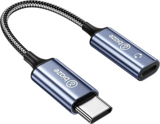 Main image of USB C to Lightning Audio Adapter, USB Type C Male to Lightning Female Headphone Converter, Compatible with iPhone 16/15 Full Series, iPad Pro, iPad Air 6/5/4, MacBook