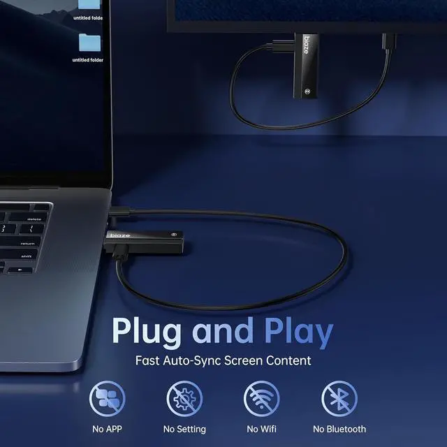 Alt view image 6 of 6 - Wireless HDMI Transmitter and Receiver 4K, 394FT Range Dual-Band Plug & Play Kit for PC TV Monitor Projector, Support 1080P@60Hz