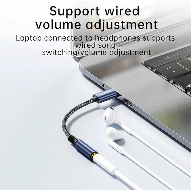 Alt view image 4 of 6 - iPhone Headphone Adapter, Lightning to 3.5mm Adapter Auxiliary Adapter, Compatible with iPhone 14/13 /12/11 Full Series/SE/X/XR/XS/8 (Lightning to 3.5mm)