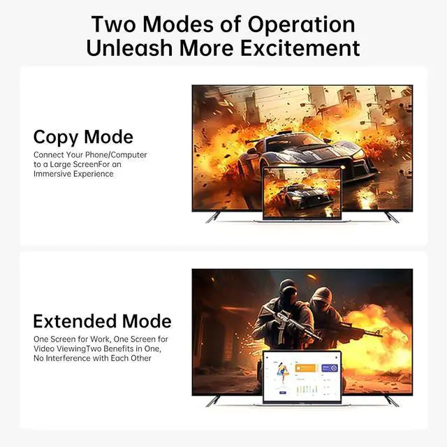 Alt view image 4 of 7 - USB C to DisplayPort 1.4 Cable 8K@60Hz 4K@240Hz, Unidirectional Thunderbolt 4/3 to DisplayPort Cord USB C to DP Cable 32.4Gbps for iPhone 15/16 Galaxy Laptop MacBook Pro/Air Monitor(6.6ft)