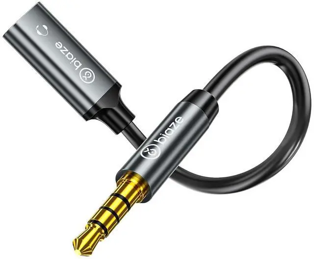 Main image of USB C Female to 3.5mm Male Audio Cable Cord Analog Cable Type-C Converter Headphone Jack Adapter Compatible with MP3 Players, CD Players, Laptops, Tablets, Smartphone