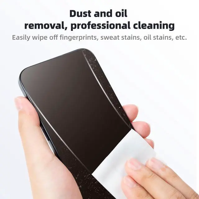 Alt view image 4 of 7 - 200 Count Lens Wipes for Eyeglasses, Eyeglass Cleaning Wipes Pre-moistened Individually Wrapped Sracth-Free Streak-Free Eye Glasses Cleaner Wipes for Camera Lens, Sunglass, Goggles