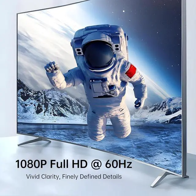 Alt view image 3 of 7 - DisplayPort to VGA Adapter \u2013 HD Video Converter (DP Male to VGA Female), 1080P 60Hz, Plug & Play for Laptop or Desktop to Monitor/Projector