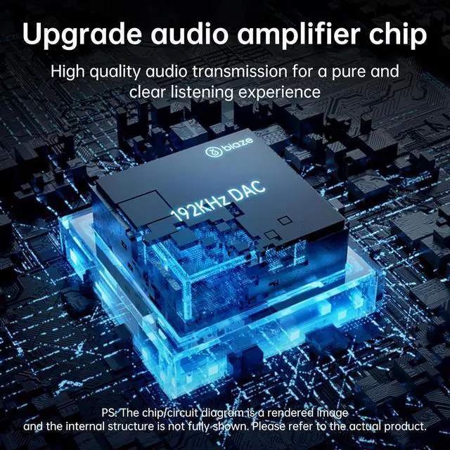 Alt view image 5 of 6 - 192KHz Digital to Analog Audio Converter, Upgrade Volume Adjustable DAC Digital SPDIF Optical to Analog L/R RCA Converter Toslink Optical to 3.5mm Jack Adapter for HDTV, DVD, Blu-Ray Players