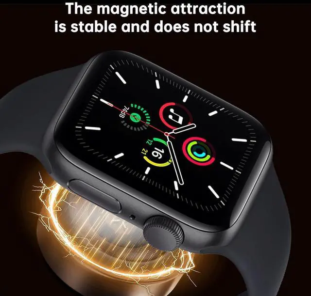 Alt view image 4 of 6 - iWatch Charger USB, Compatible with iWatch 10/9/Ultra 2/8/7/6/SE/5 Series iWatch Accessories Quick Magnetic Charger Base