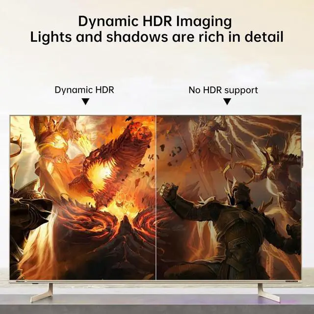 Alt view image 5 of 7 - Mini DisplayPort to DisplayPort 1.4 Adapter Cable, 8K@60Hz Bi-Directional Mini DP to DP Video Converter, 0.2M/0.66ft, Compatible with Laptop, Surface, Graphics Card, Monitor, Projector