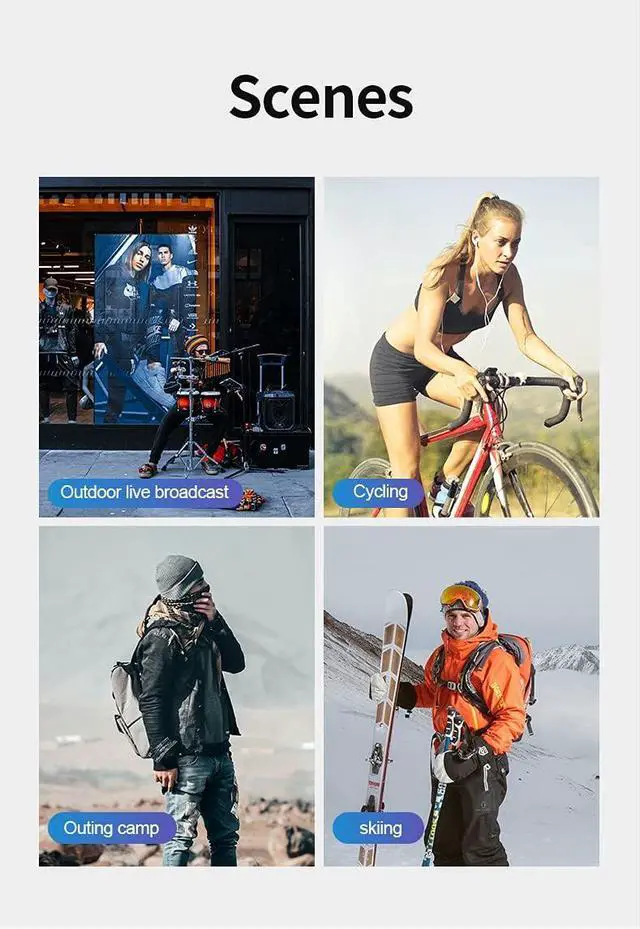 Alt view image 5 of 6 - TELESIN 360 Rotational Backpack Clip Mount Super Solid Fast Release Clamp Rotation Hat Mount for GoPro Hero 8, Hero 7/6/5 Black, Hero4, Hero3, osmo action, Fusion,Xiaomi YI, Action Cameras