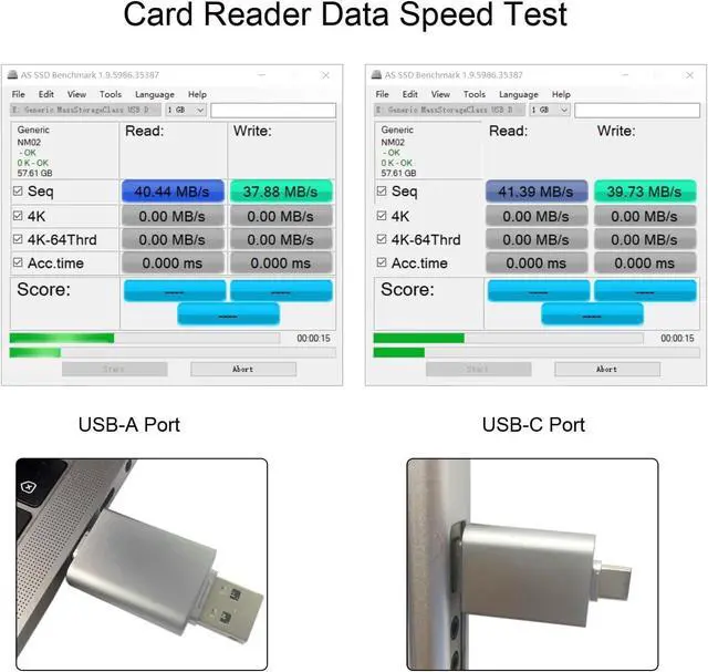 Alt view image 3 of 7 - USB-C Type C/USB 2.0 to NM Nano Memory Card TF Micro SD Card Reader for Cell Phone Laptop