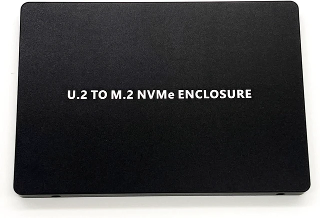 Main image of Mustpoint M.2 to U.2 Adapter - for M.2 PCIe NVMe SSDs - PCIe M.2 Drive to U.2 (SFF-8639) Host Adapter - M2 SSD Converter (U2M2E125)
