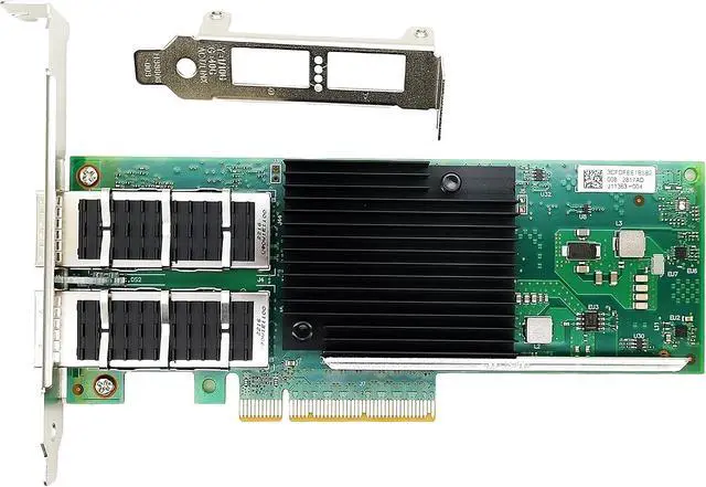 Alt view image 4 of 5 - 40Gb Ethernet Converged Network Adapter(CNA), Dual QSFP+ Ports Compatible with XL710-QDA2 Network Card PCIe x8 40Gbe Server Support Windows/Windows Server/Linux/Freebsd