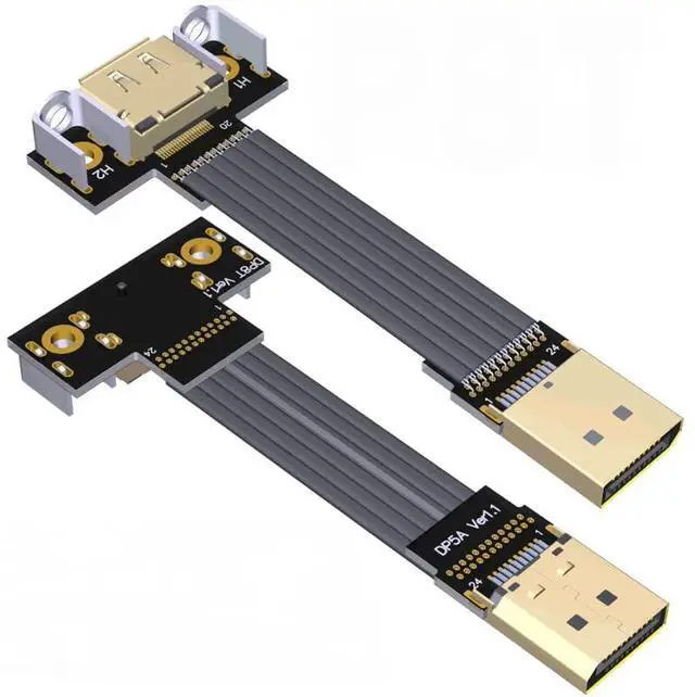 Main image of DP to DP Flat Cable (5cm, P5A-P5B)