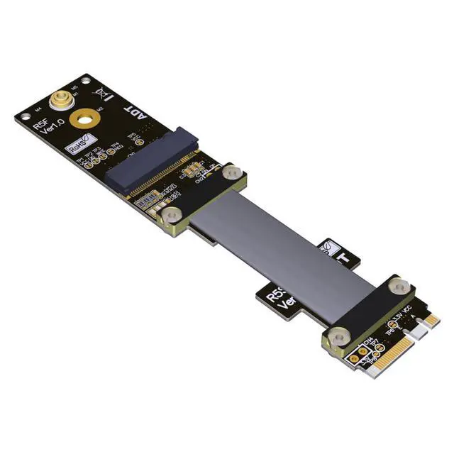 Main image of ADT-Link M.2 Key A.E. to M.2 Key A/Key E Extension Cable for M.2 Wireless Network Extender 3/5/10/15/20/30cm(30cm, R55SF(M.2 Key A.E. to M.2 Key A))