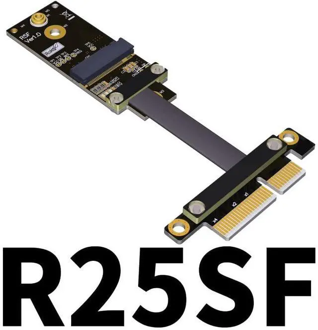 Main image of PCIe x4 Edge to M.2 WiFi Slot Adapter Cable for M.2 WiFi Key A.E. Extension (25cm, R25SF)