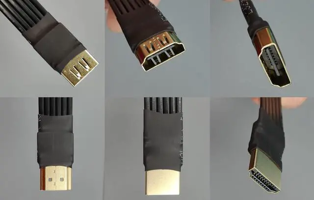 Alt view image 5 of 7 - HDMI to HDMI Flat Cable (100cm, A5-A7)
