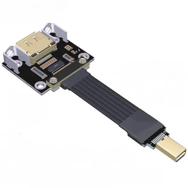 Main image of mini DP to DP Flat Cable (30cm, M5A-P8B)