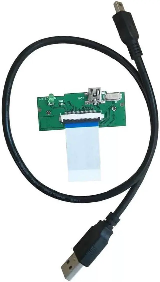 Alt view image 2 of 3 - USB 2.0 External 1.8-Inch 40-Pin ZIF HDD Adapter Card,Compatible with MK2008GAL MK3008GAL MK6028GAL Hard Disk