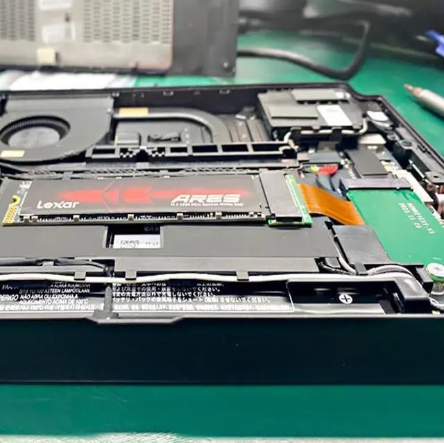 Alt view image 4 of 4 - M.2 nVME 2242 to 2280 Expansion Card Support PCIe 4.0 SSD,Compatible with Lenovo Legion Go Gaming Handheld for Upgrading SSD 4T 8T