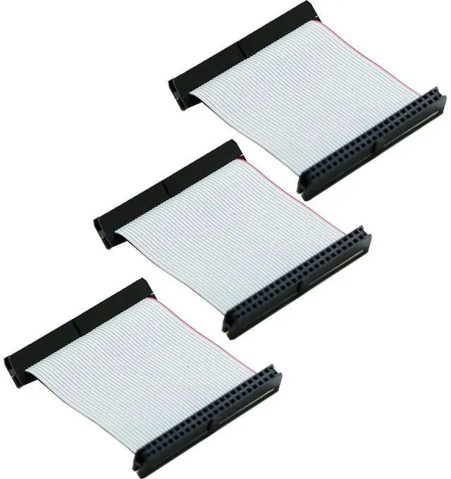 Main image of 3pcs IDE 44 Pin Female to Female Extension Cable 5cms for DOM Laptop IDE 2.5 inch HDD SSD