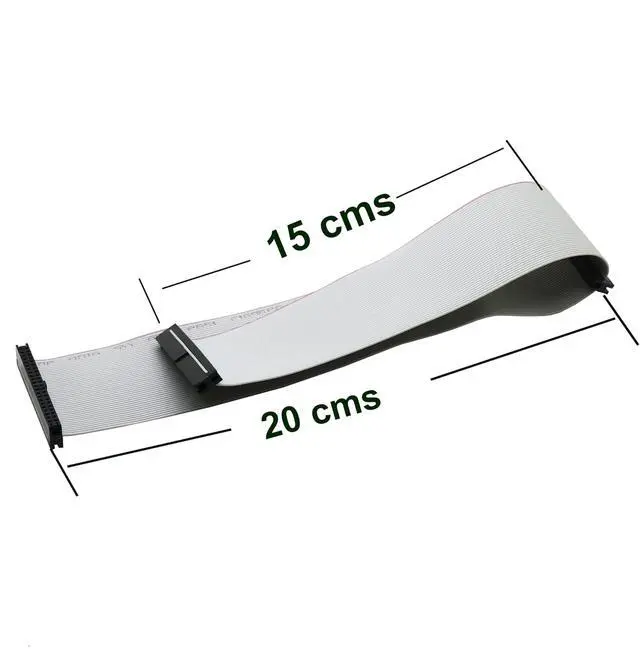 Alt view image 2 of 3 - IDE 44 Pin Female to Dual Female Extension Cable 35cms for DOM Laptop IDE 2.5 inch HDD SSD