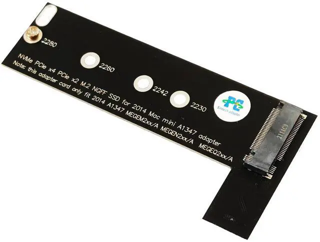Alt view image 2 of 6 - M.2 NGFF NVMe SSD Card for Upgrade Mac mini Late 2014 Year A1347 MEG Series