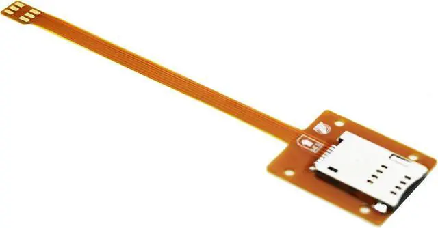 Main image of Nano SIM 3G 4G Card Male to Standard UIM SIM Female Extension Flat FPC Cable Extender 15cms,Compatible with iPhone 5-11