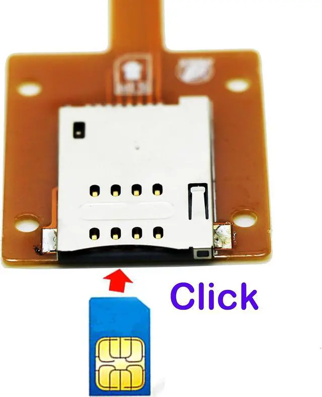 Alt view image 3 of 4 - Nano SIM 3G 4G Card Male to Standard UIM SIM Female Extension Flat FPC Cable Extender 15cms,Compatible with iPhone 5-11