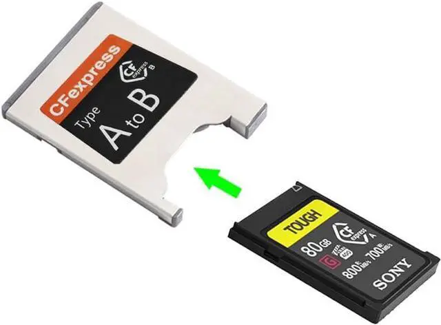 Alt view image 2 of 5 - CFexpress Type-A to Type-B Memory Card Converter,CFE CFA to CFB Adapter Card Compatible with Sony CEA-G80T CEA-G160