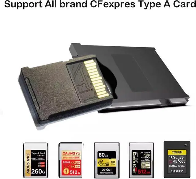 Alt view image 4 of 5 - CFexpress Type-A to Type-B Memory Card Converter,CFE CFA to CFB Adapter Card Compatible with Sony CEA-G80T CEA-G160