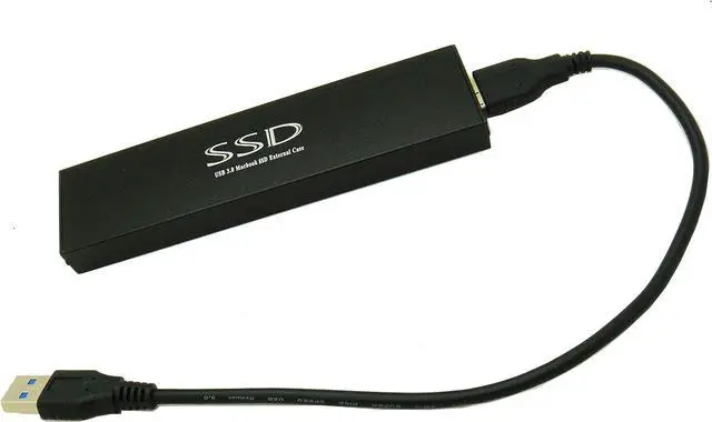Main image of USB 3.0 External Enclosure Case for 18 Pin SSD from 2010-2011 MacBook Air A1369 A1370 1375 A1377 MC505 MC506